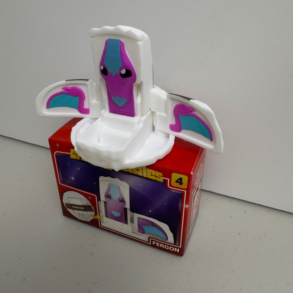 McDonalds Changeables Fergon Hamburger Transformer 2026 Happy Meal Toy Figure #4